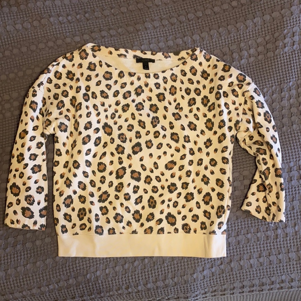 J. Crew sweatshirt.